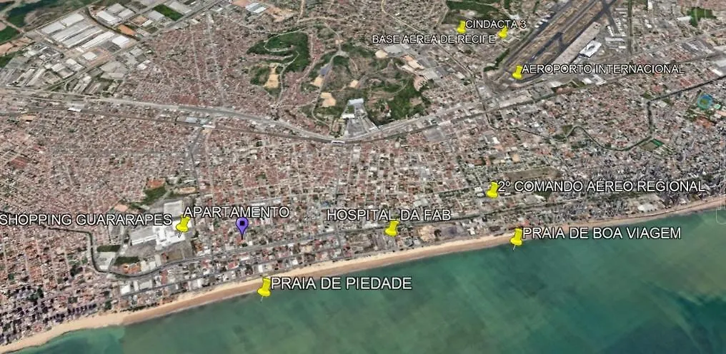 Recife Apartamento Mobiliado No Litoral公寓 公寓